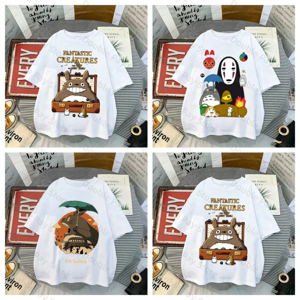 Anime Totoro Spirited Away T-s - Summer Away Clothing avaliação e preço