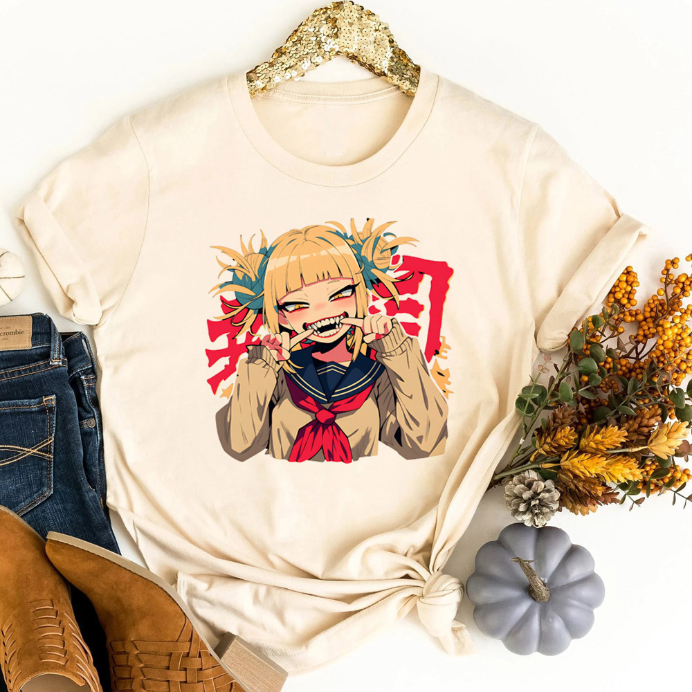 My Hero Academia t-shirt femal - Summer Grunge Clothing avaliação e preço