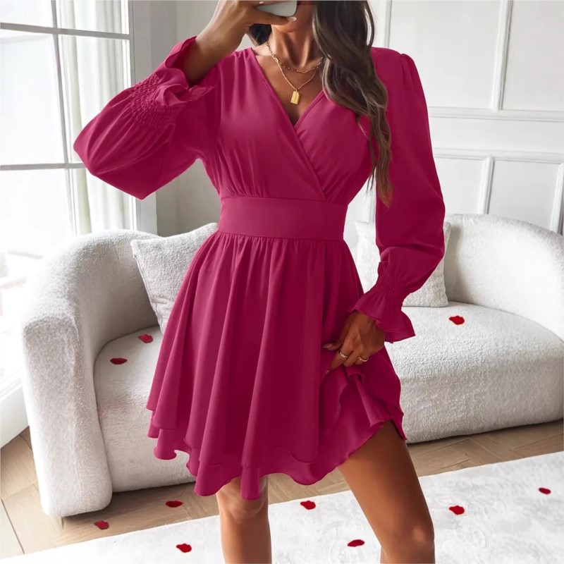Dresses 2025 Woman Clothing V  - Summer Clothing Wraps avaliação e preço