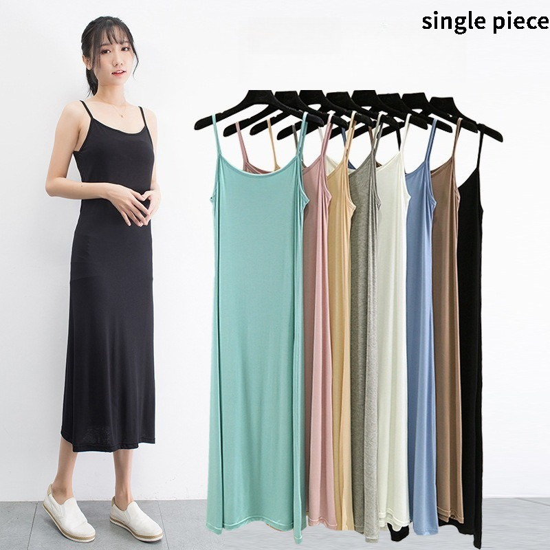 Modal Camisole Vest Dress for  - Summer Clothing Collection avaliação e preço