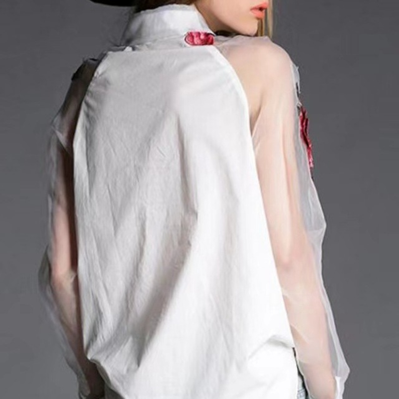 Womn's Fashion Floral Embroide - Summer Light Clothing avaliação e preço