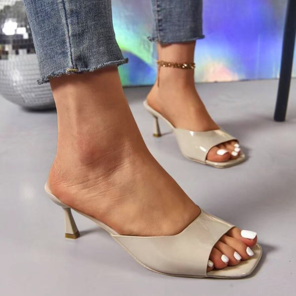 Fashion Fish Mouth Slippers Su - Summer Clothing Office avaliação e preço