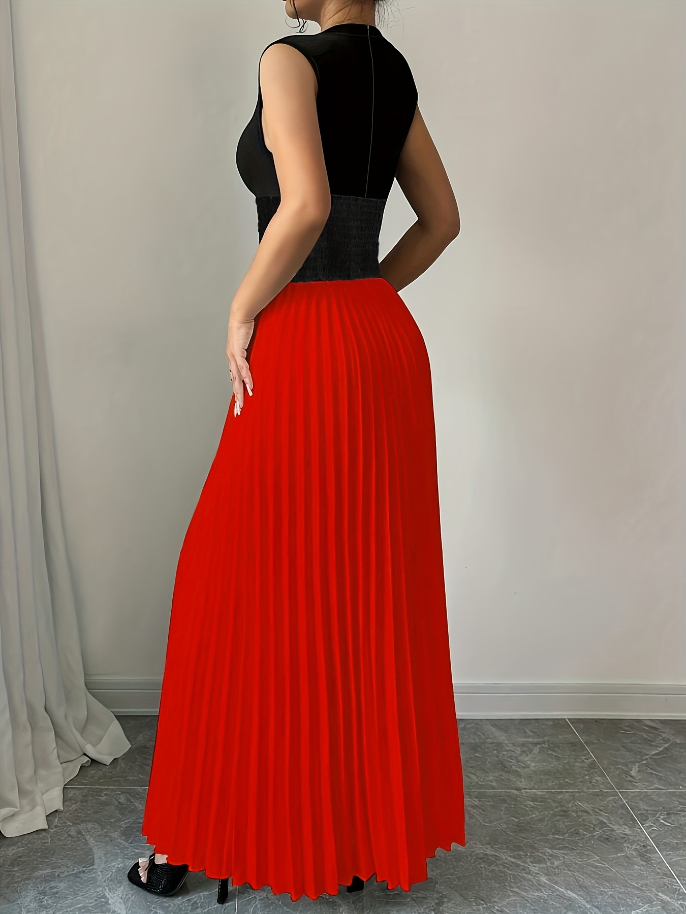 Women's Sleeveless Mock Neck M - Summer Clothing Colors avaliação e preço