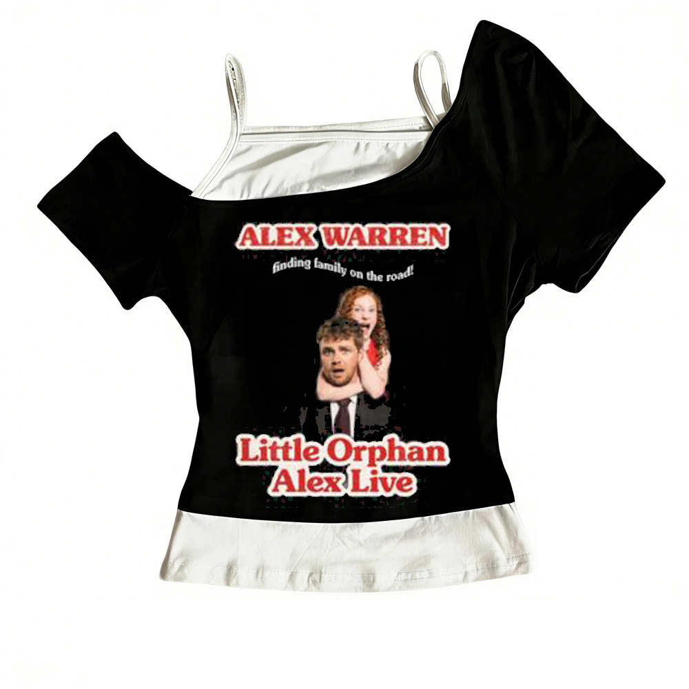 Alex Warren shirt teen streetw - Summer Grunge Clothing avaliação e preço