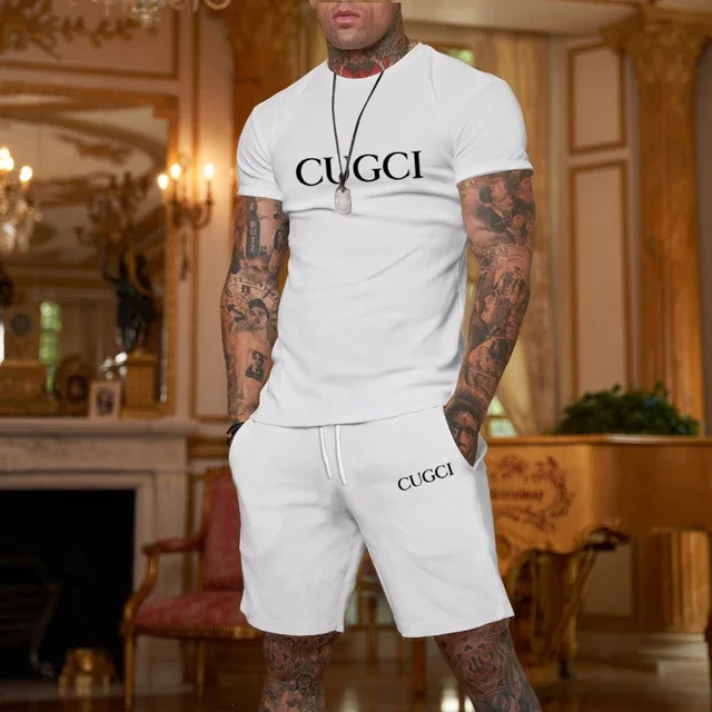 2025 Summer T-shirt, shorts me - Summer Clothing Essentials Men avaliação e preço