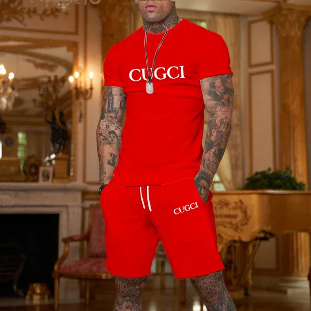 2025 Summer T-shirt, shorts me - Summer Clothing Essentials Men avaliação e preço