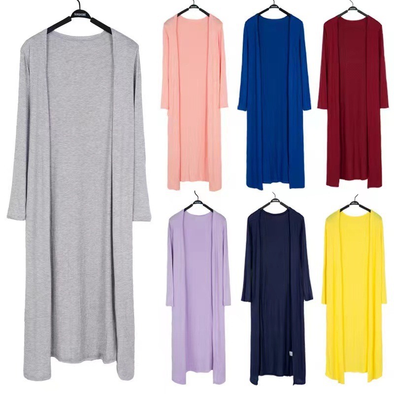 12 Colors Women Modal Long Car - Summer Clothing Colors avaliação e preço
