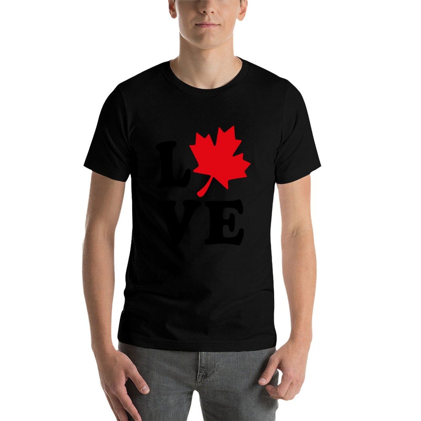 I LOVE canada – Maple Leaf Can - Summer Clothing Essentials Men avaliação e preço