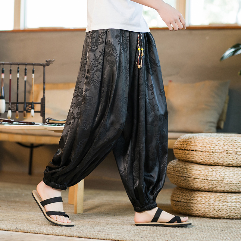 Men Harun Pants Summer Ice Sil - Summer Light Clothing avaliação e preço