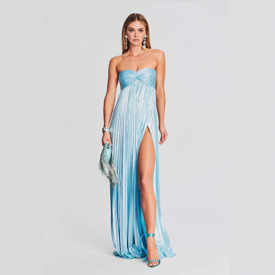 2026 New Summer Strapless Side - Summer Evenings Clothing avaliação e preço