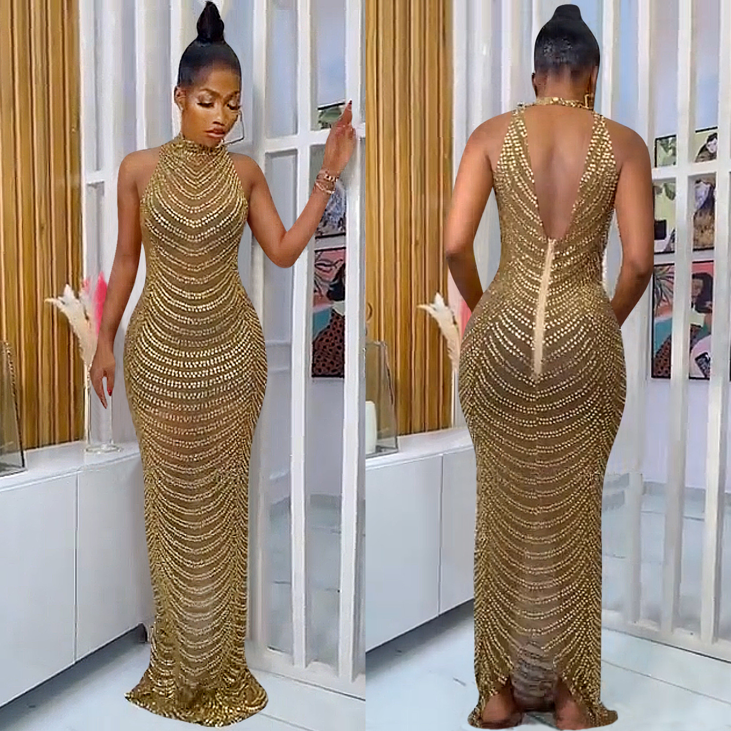 Summer Sexy African Women Wedd - Summer Evenings Clothing avaliação e preço