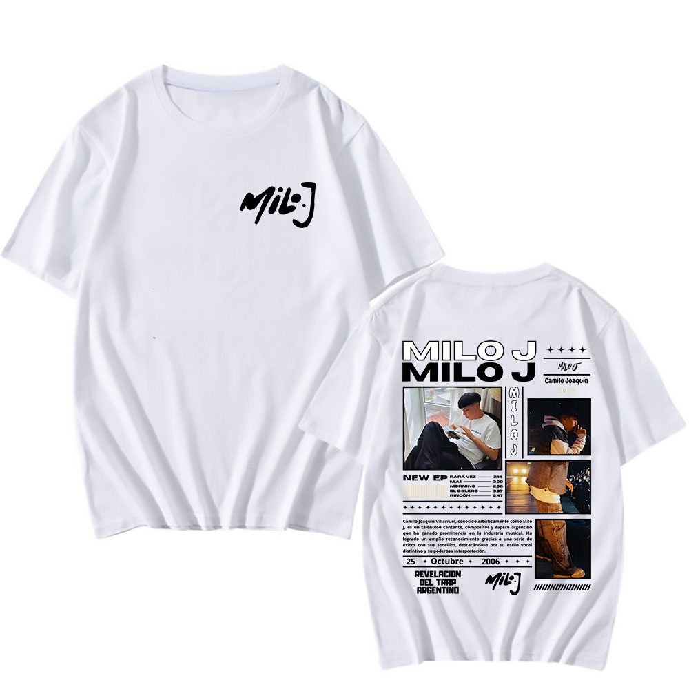 Milo J Men Retro T-Shirt Graph - Summer Grunge Clothing avaliação e preço